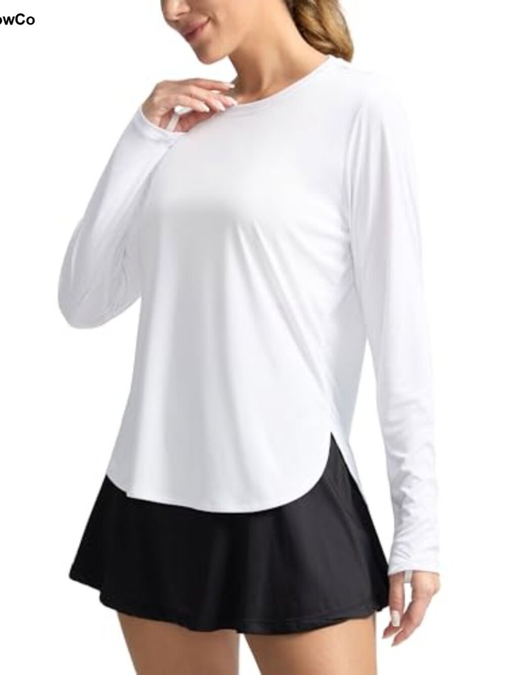 UPF 50+ Long Sleeve Sun Shirt Quick Dry Workout Hiking Top